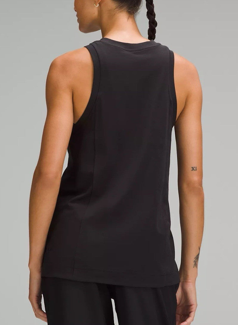 Size XS - Lululemon Long Cotton Crewneck Tank Top