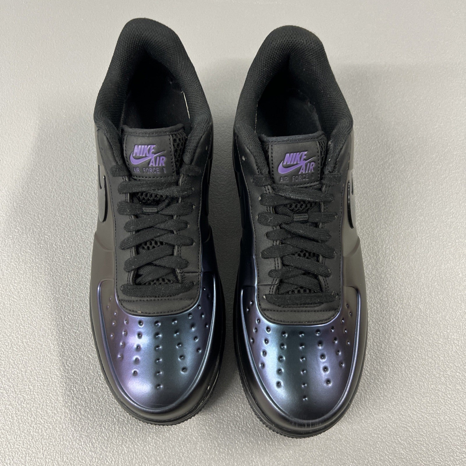 Size 10.5 Air Force 1 Foamposite Pro 'Court Purple' 2018 Men’s