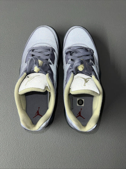 Size 9 Wmns or 7.5 Men’s - Air Jordan 5 Retro Low Indigo Haze