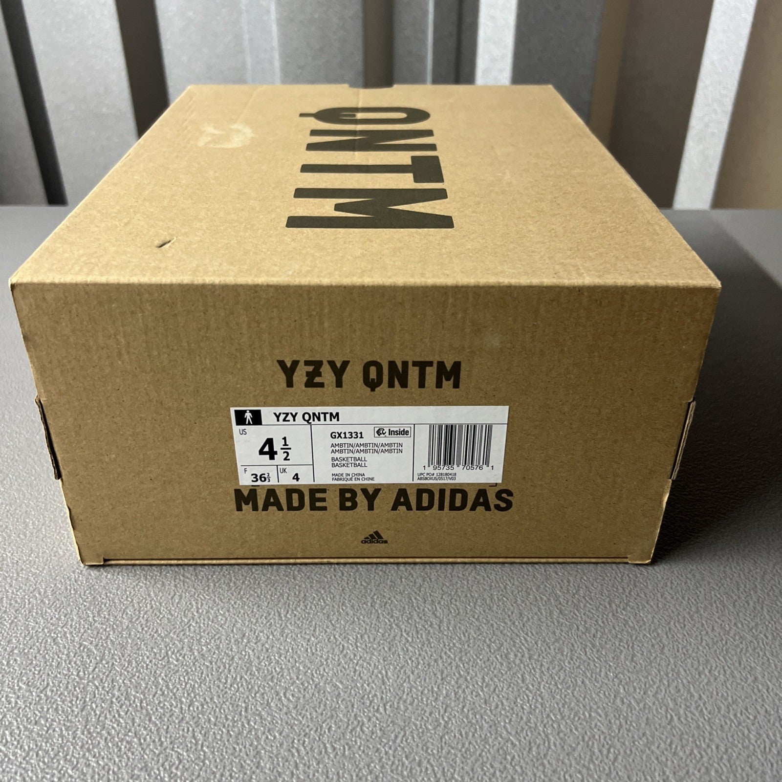 Size 4.5 Men’s or 6.5 Women’s- adidas Yeezy Quantum ‘Amber Tint’