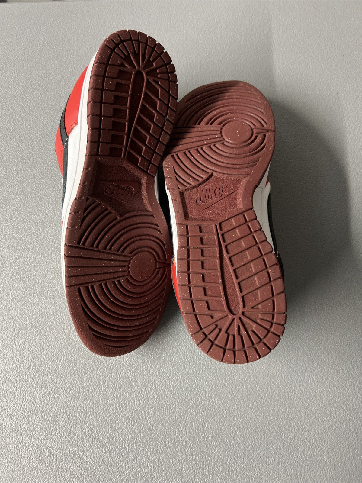 Size 11.5-Nike Dunk Custom ID By You Red, Black, and white Men’s
