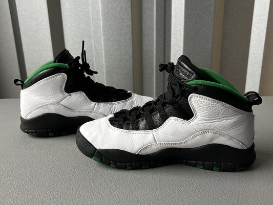 Size 5.5Y or 7 Wmns - Jordan 10 Retro ‘Seattle’ GS 310806-137