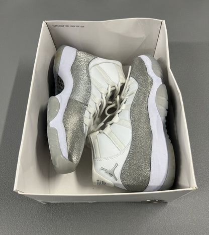 Size 6 - Air Jordan 11 Retro White Metallic Silver Wmns