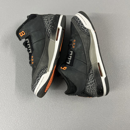 Size 5.5Y-Air Jordan 3 Retro GS 'Fear' 2023’