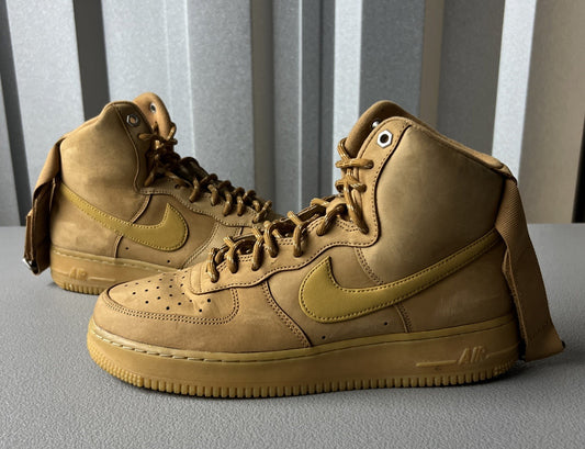 Size 8.5 Men’s or 10 Wmns- Nike Air Force 1 High ‘Flax’