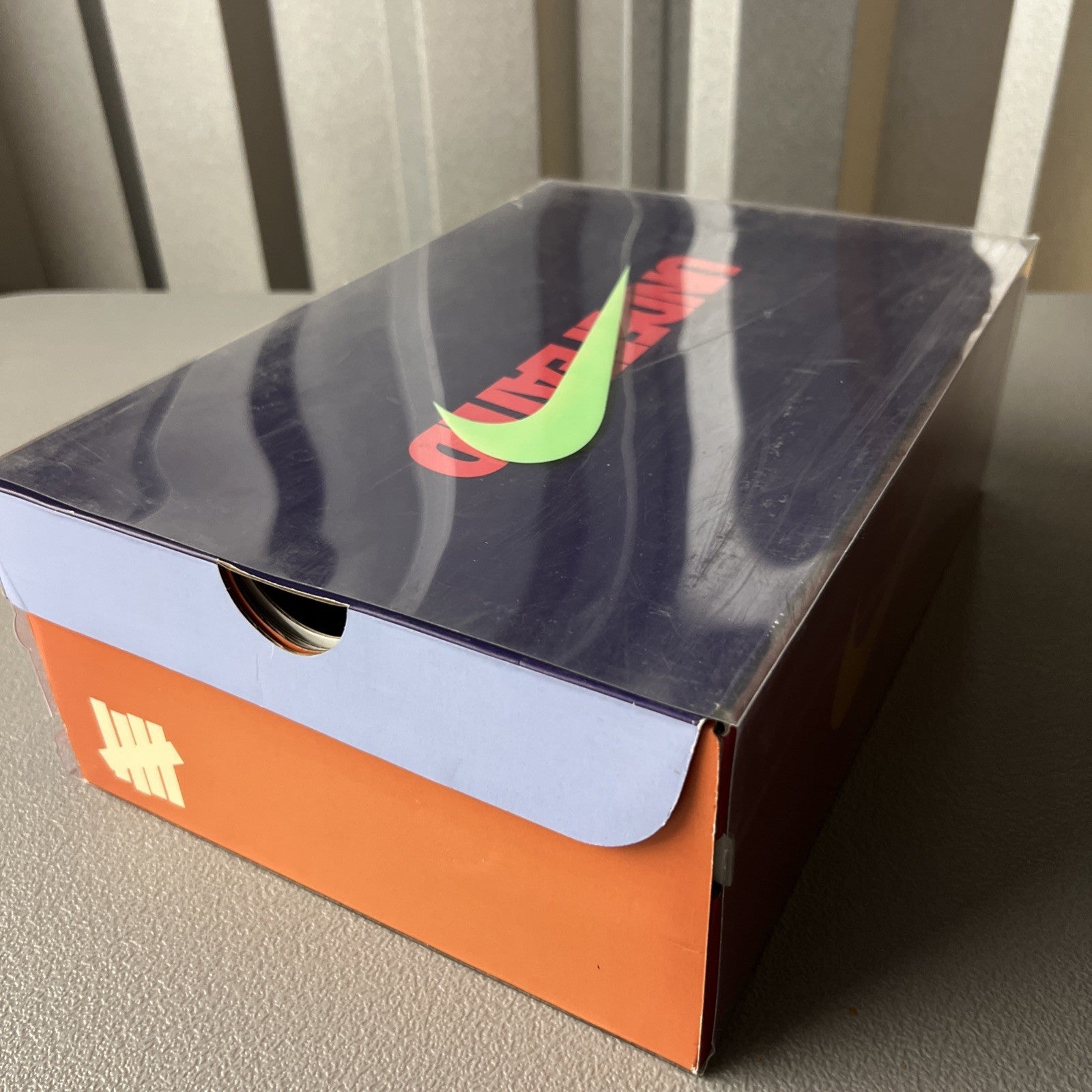 Size 10 - Nike Undefeated x Air Force 1 Low Total Orange