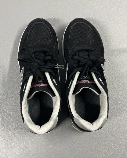 Size 7- New Balance 990v3 Big Kids ‘Black Grey' GC990BS3 (GS)