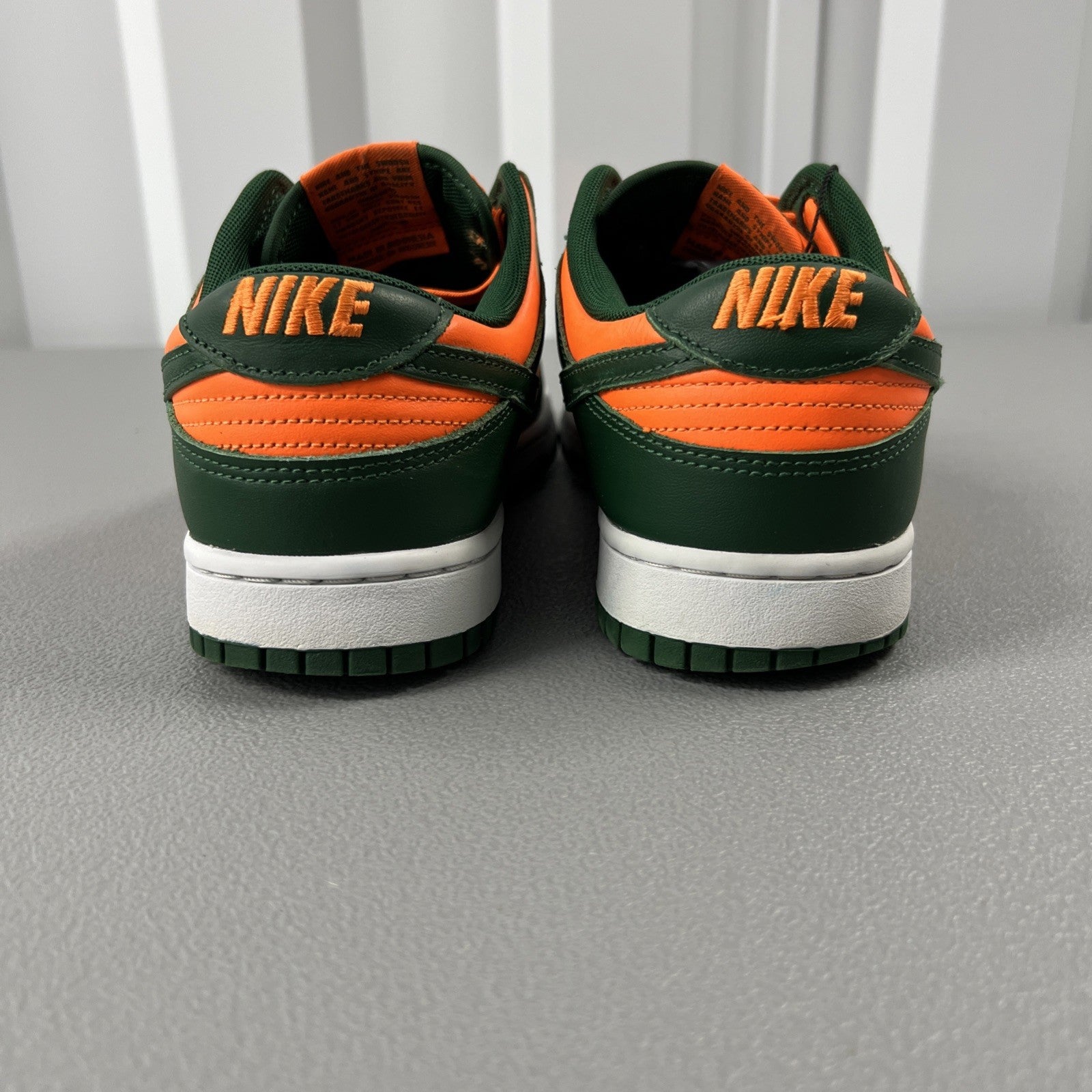 Size 10 - Nike Dunk Low Men’s ‘Miami Hurricanes’