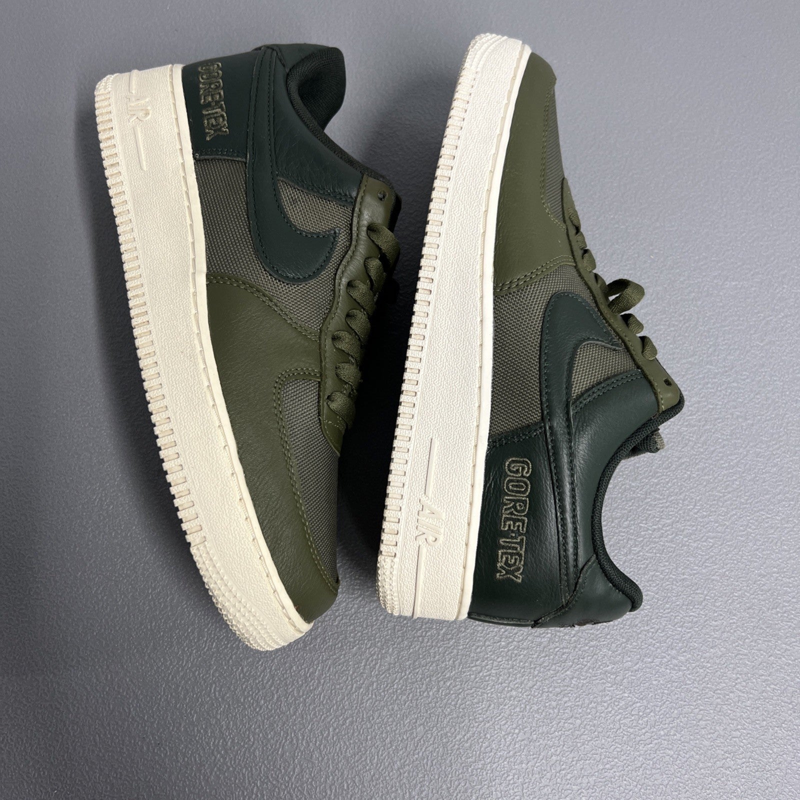 Size 7.5 Men’s or 9 Wmns - Nike Air Force 1 GTX - ‘Medium Olive’