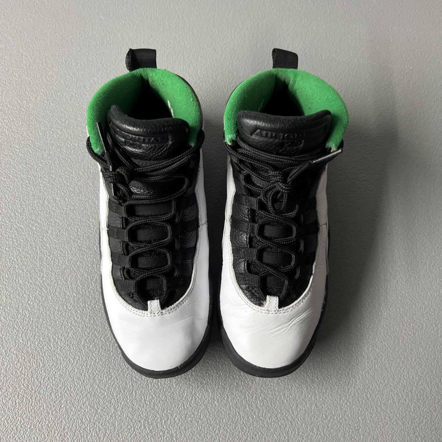 Size 5.5Y or 7 Wmns - Jordan 10 Retro ‘Seattle’ GS 310806-137