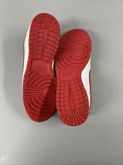 Size 13 Nike Dunk Low Vast Grey Varsity Red