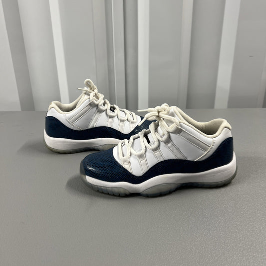 Size 6Y - Jordan 11 Retro Low GS 'Navy Snakeskin' 2019