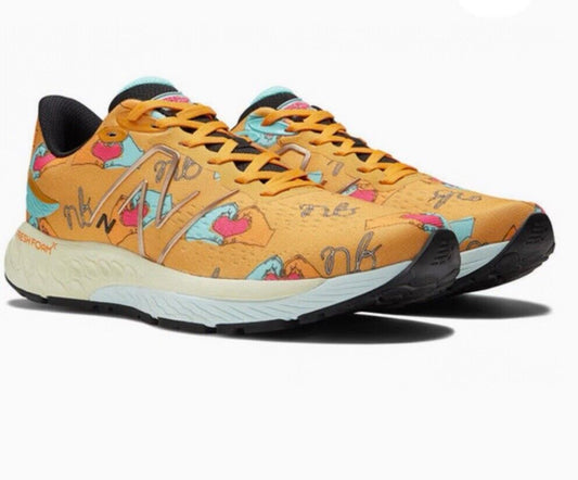 Size 9-New Balance Fresh Foam 880 "Orange/Graphic"