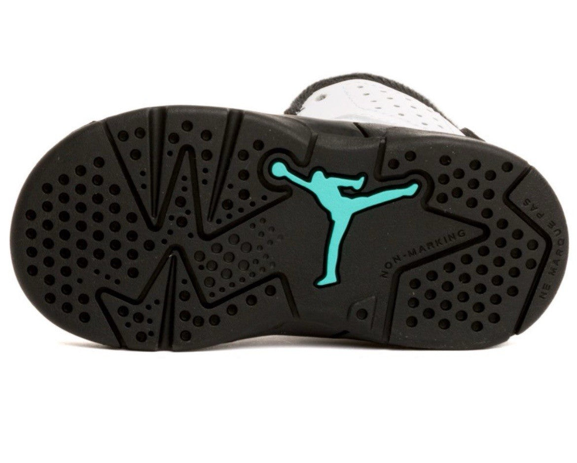 Size 7C - Air Jordan 6 Retro BT 'Hyper Jade’ (Toddler)