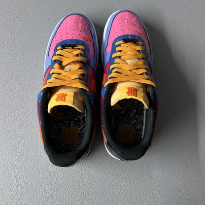 Size 10 - Nike Undefeated x Air Force 1 Low Total Orange