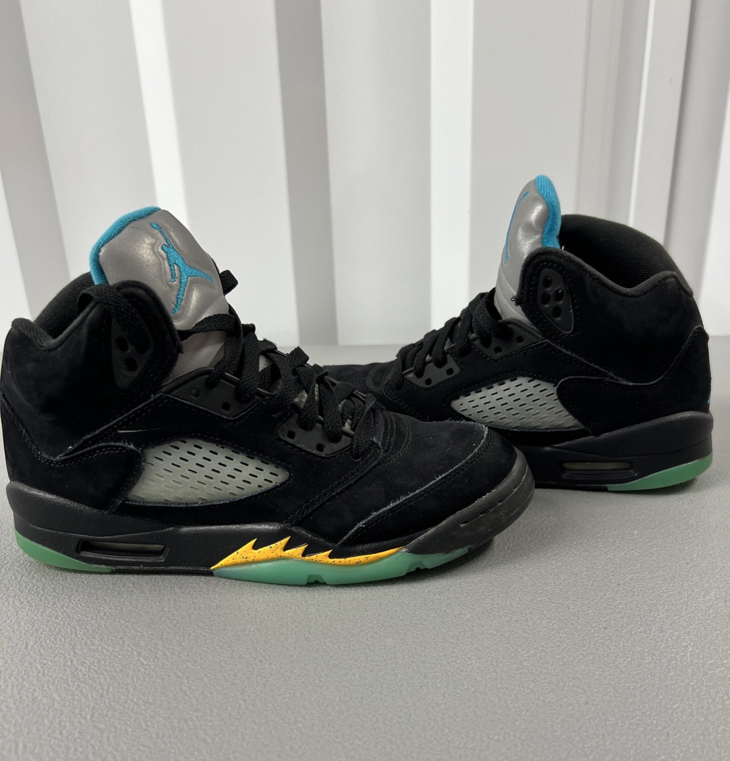 Size 5Y - Air Jordan 5 Retro GS 'Aqua'