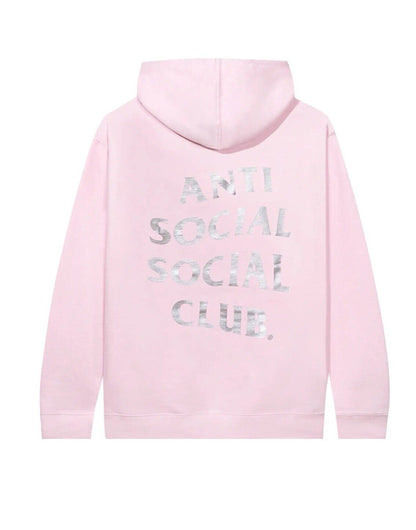 Size Medium-Anti Social Social Club Y/N? Hoodie 'Pink' 100% Authentic