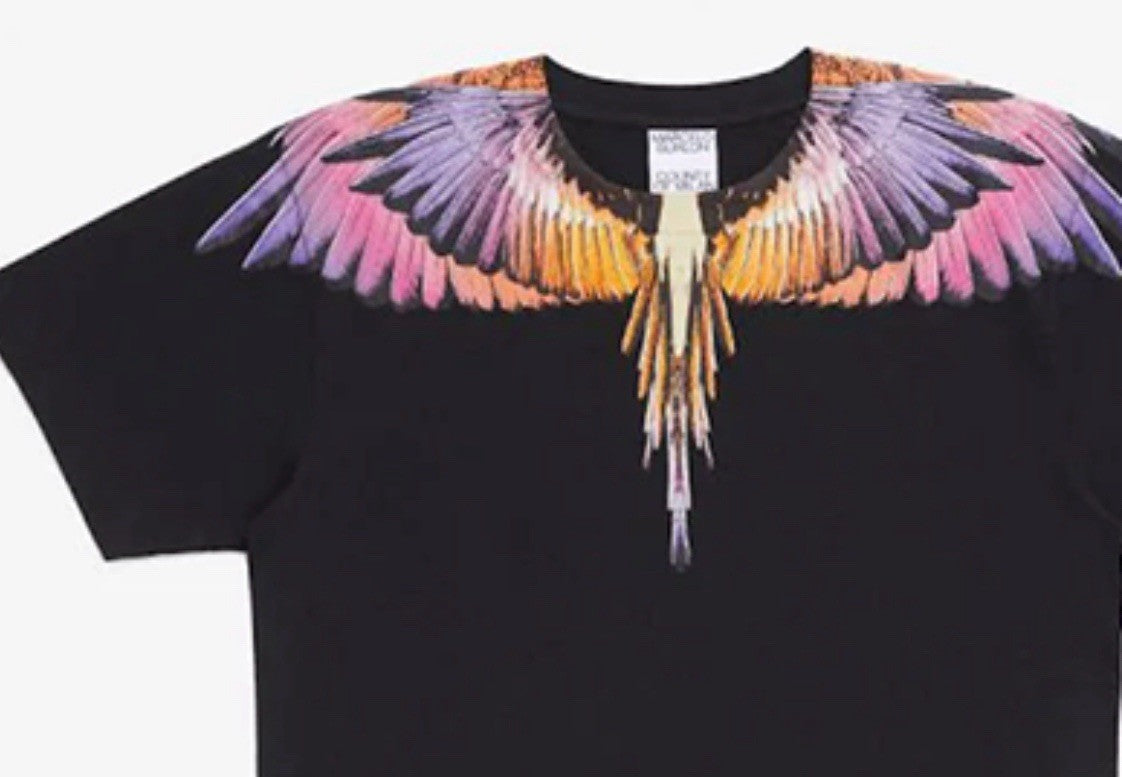 Size Medium - Marcelo Burlon County of Milan Wings T-Shirt 100% Authentic