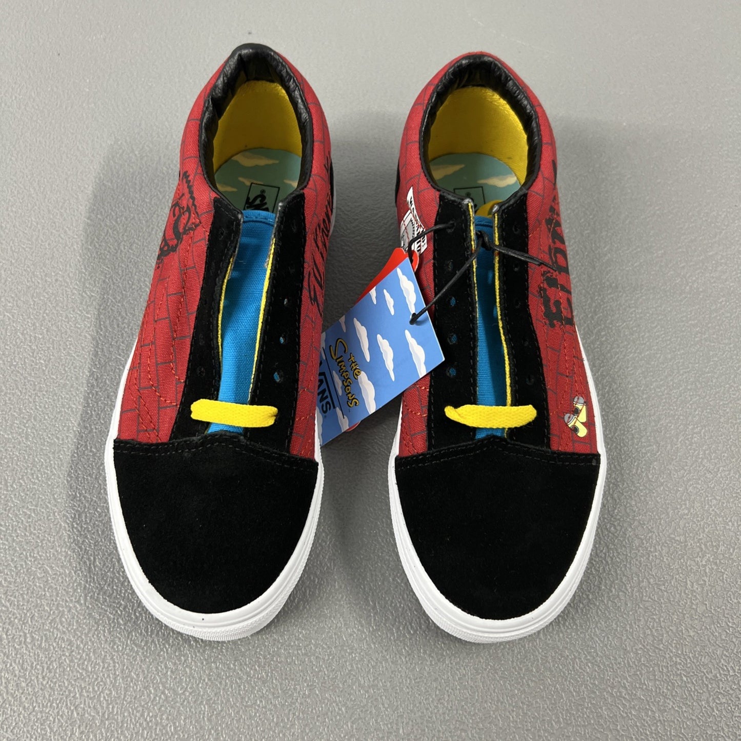 Size 2- Vans Old Skool The Simpsons El Barto Kids