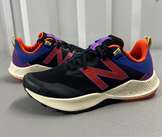 Size 9.5- New Balance DynaSoft Nitrel v4 Black Orange Purple W