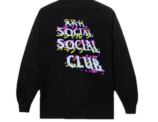 Size medium-Anti Social Social Club Twisted Quickness L/S T-shirt