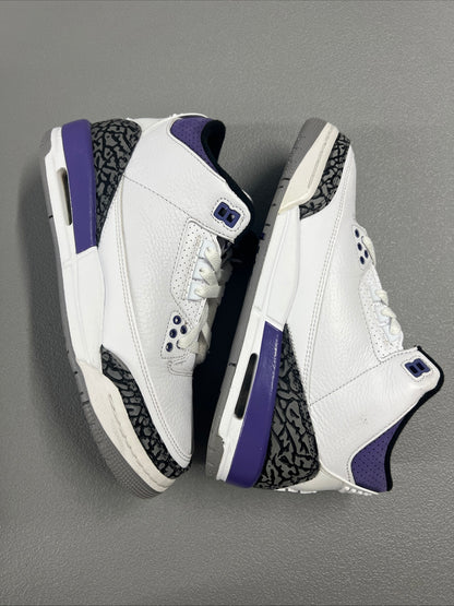 5.5Y Jordan 3 Retro Dark Iris (GS)