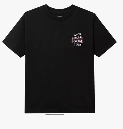 Size Small-Anti Social Social Club ASSC Tee - WEB OF LIVES -Black