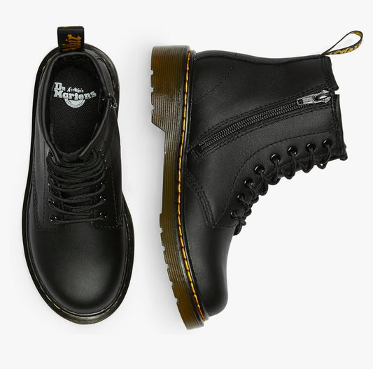Size 7 Childs-Dr. Martens Airwair -1460 T Softy T Leather Lace Up Boots