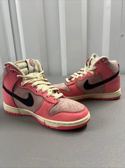 Size 6.5 - Nike Dunk High Hoops Pack Pink (Women’s)