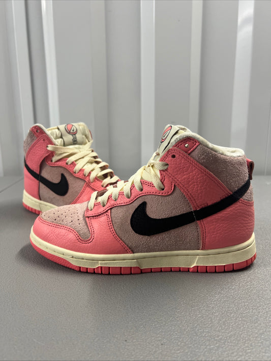 Size 6.5 - Nike Dunk High Hoops Pack Pink (Women’s)