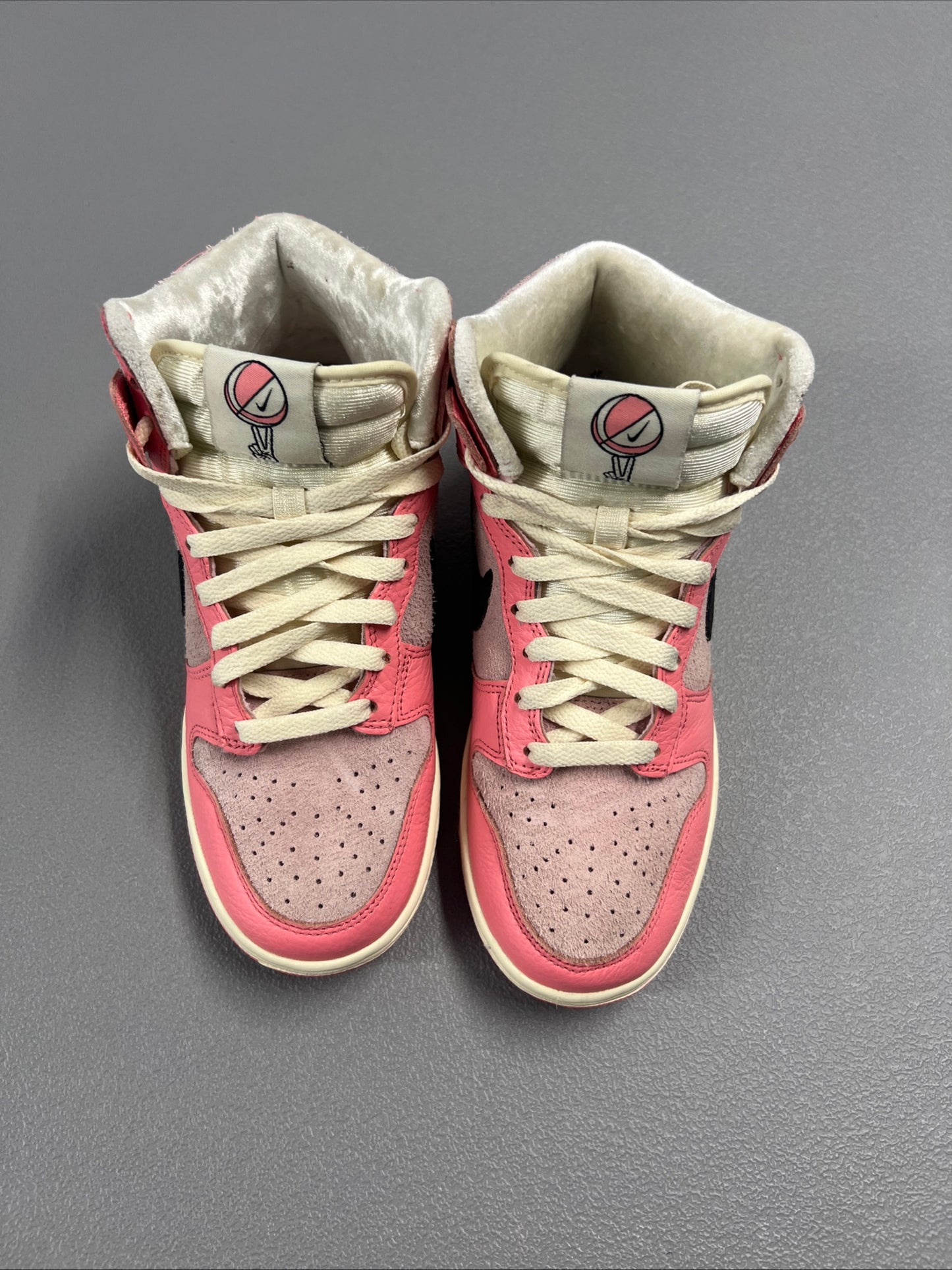 Size 6.5 - Nike Dunk High Hoops Pack Pink (Women’s)