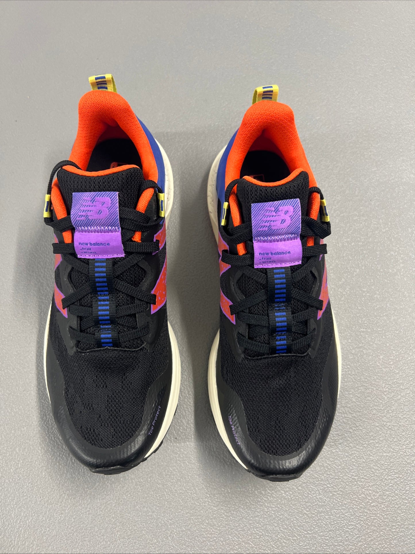 Size 9.5- New Balance DynaSoft Nitrel v4 Black Orange Purple W