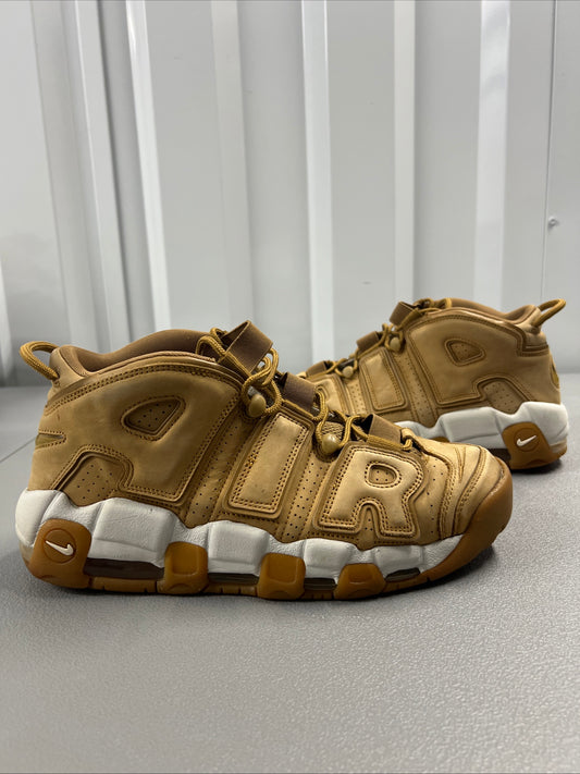 Size 11 Nike Air More Uptempo Flax (Mens)