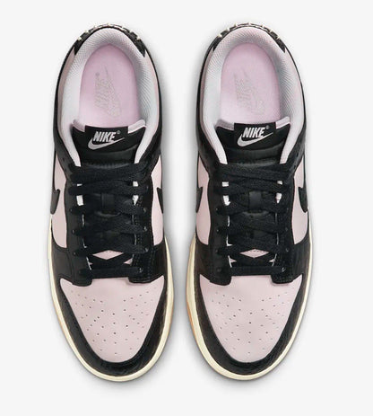 Size 9.5 - Nike Dunk Low Black Platinum ‘Violet Croc’ with Extra Laces