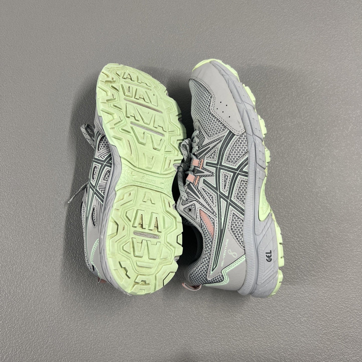 Size 8 - ASICS Women's Gel-Venture 8 Running Shoes, Piedmont Grey Metropolis
