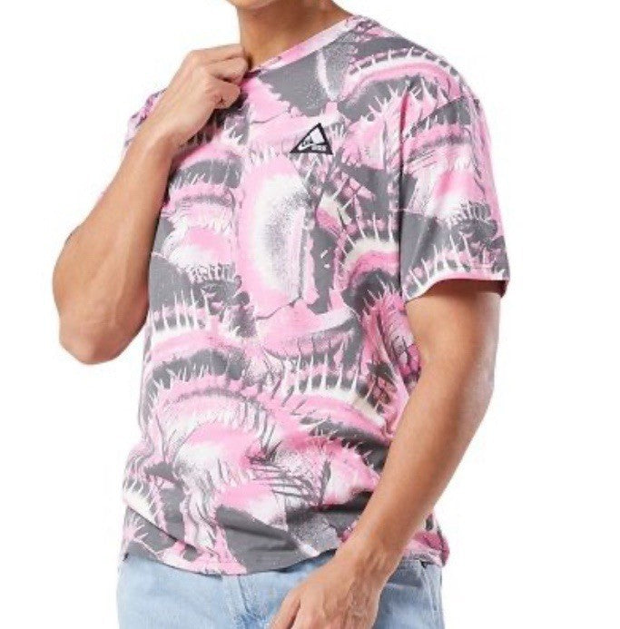 Size Large- Nike Kyrie Pink & Black Flytrap Print T-Shirt DZ2691-068 Men’s