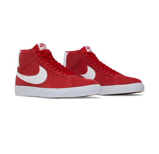 Size 4.5 Nike Zoom Blazer Mid SB 'University Red'
