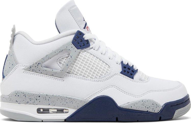 Size 7 - Jordan 4 Retro Mid Midnight Navy