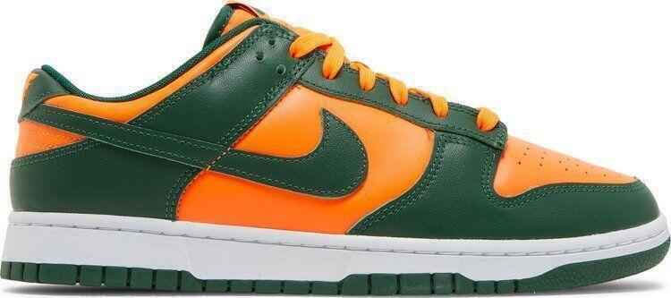 Size 10 - Nike Dunk Low Men’s ‘Miami Hurricanes’