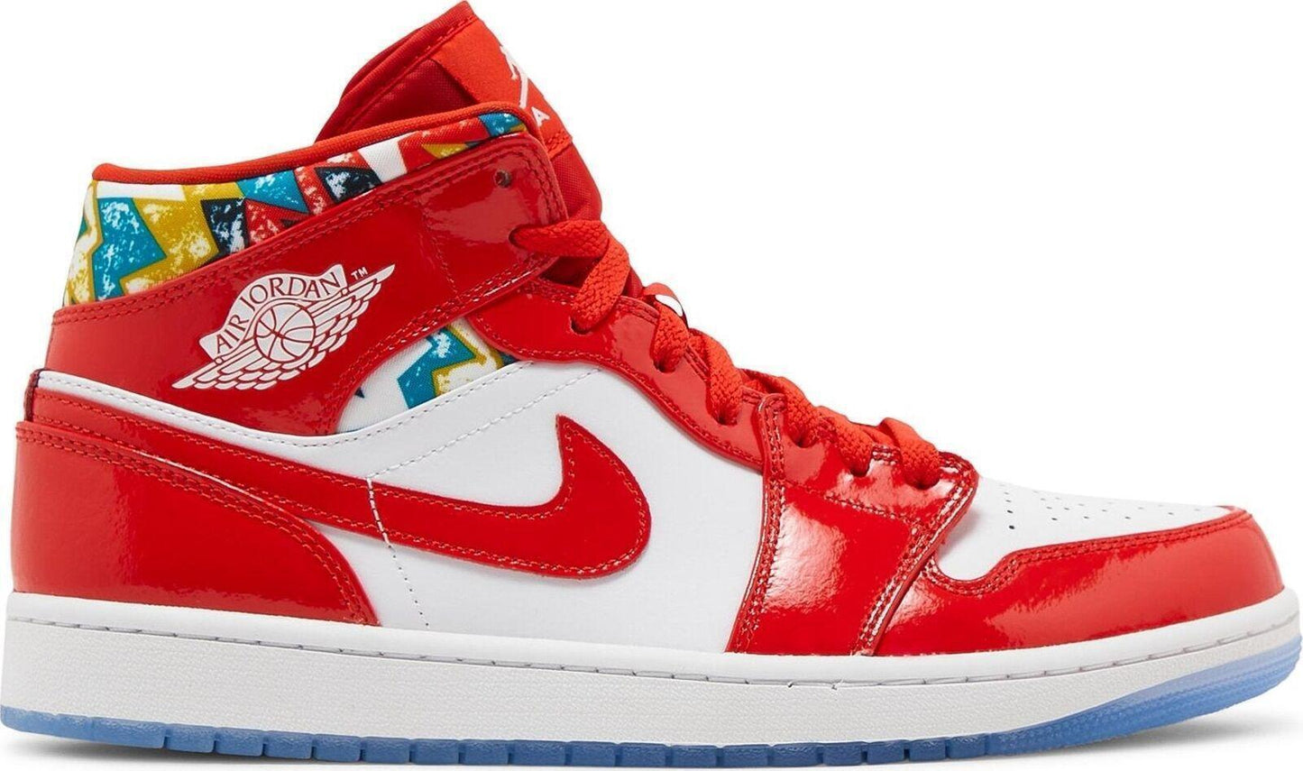 Size 8 Men’s or 9.5 Wmns- Air Jordan 1 SE Mid Barcelona Sweater
